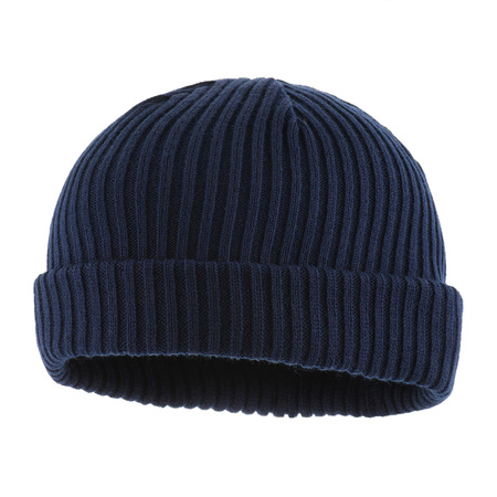 Czapka Dzianinowa 100% Akryl  - Dark Navy Blue