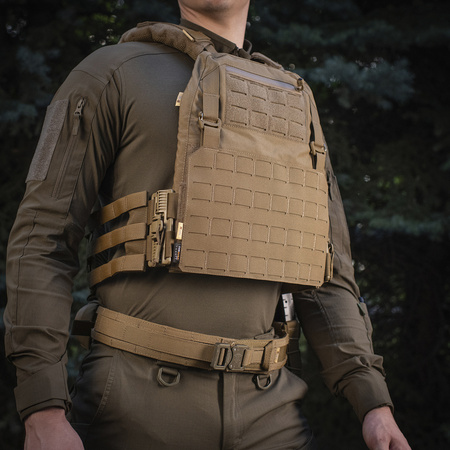 M-Tac Przednia plyta Balistyczna Do Kamizelki Plate Carrier QRS XL  - Coyote