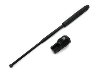 ESP - Pałka teleskopowa z kaburą - 16" - Rękojeść antyposlizgowa - Czarny - ExB-16N BLK BH-02