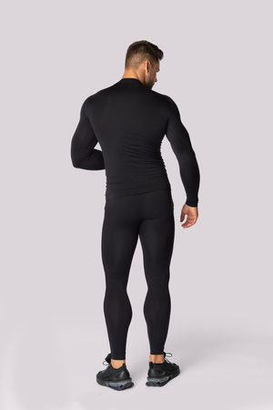 Legginsy termoaktywne ALPHA, męskie - Black