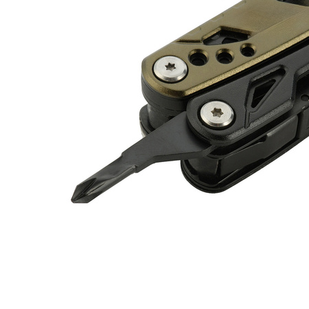 Multitool Type 2 Narzędzie Wielofunkcyjne z Kaburą  - Green/Black