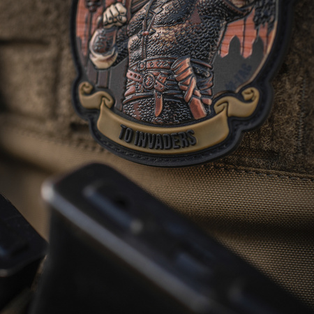 Naszywka Zero Tolerance PVC  - Coyote/Black