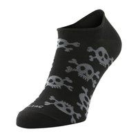 Lekkie letnie Skarpetki Pirate Skull  - Black