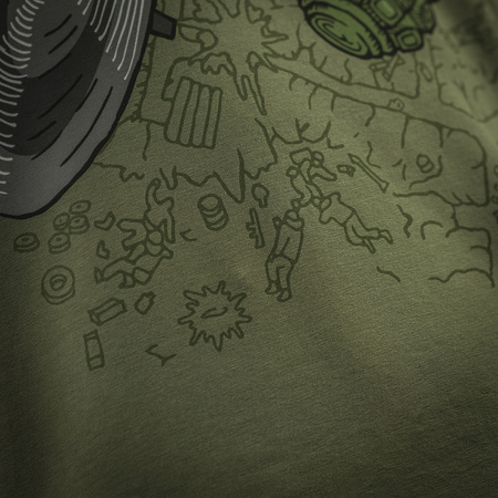 M-Tac Koszulka Dron  - Light Olive