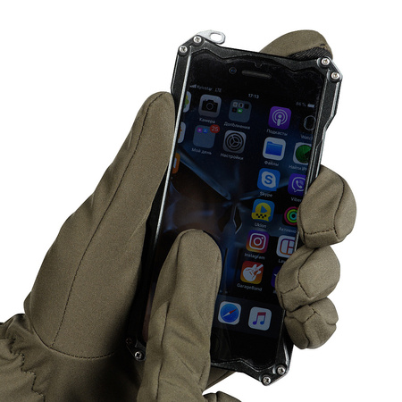 M-Tac Rekawice Winter Soft Shell  - Olive