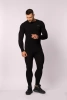 Koszulka termoaktywna MERINO, rękaw długi, męska - Black
