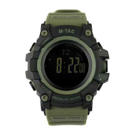 Zegarek Taktyczny Adventure Wojskowy Wielofunkcyjny  - Black/Olive