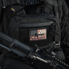 M-Tac Naszywka AR-15 American Rifle (80x50 mm)  - Black/GID