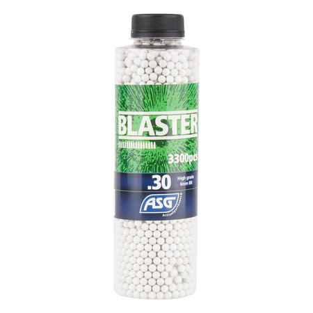 Blaster - Kulki ASG - 0,30 g - 3300 szt. - Białe - 19405