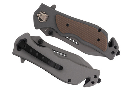 Nóż Ratowniczy BSH ADVENTURE N-389 Sprężynowy