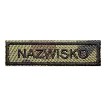Naszywka Identyfikacyjna Prostokątna z rzepem