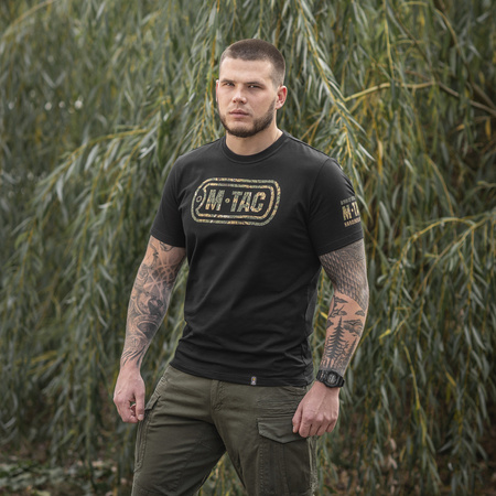 M-Tac Koszulka Logo  - Black