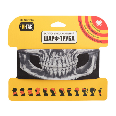 M-Tac Szalokominiarka Lekka Reaper Skull  - Black