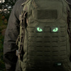 Naszywka Tiger Eyes Laser Cut (para)  - Ranger Green