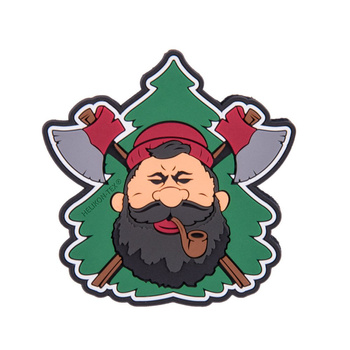 Helikon - Naszywka PVC - Beardman BUSHCRAFT - OD-BMB-RB-02