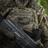 Naszywka Krab (PVC)  - Olive