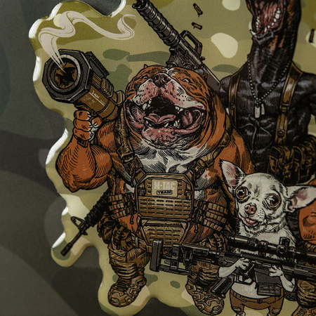 Naklejka 3D REX Team  - Color