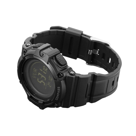 Zegarek Taktyczny Z Kompasem 2233  - Black