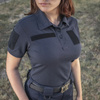 M-Tac Koszulka Polo Taktyczna 65/35 Lady  - Dark Navy Blue