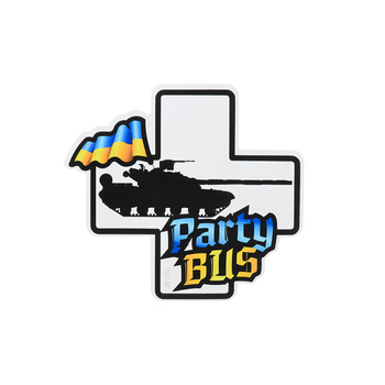 M-Tac Naklejka Party Bus - Yellow/blue