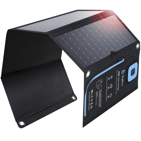 BigBlue SolarPowa 28W z Amperomierzem - Przenośny Panel Słoneczny