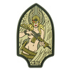 Naszywka Włócznia Walkirii PVC  - Olive