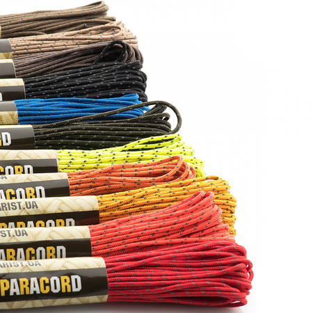 M-Tac paracord Minicord Reflective 15m  - Reflective Neon Yellow