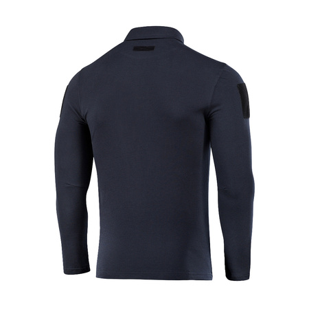M-Tac Koszula Taktyczna Polo z długim rękawem 65/35  - Dark Navy Blue