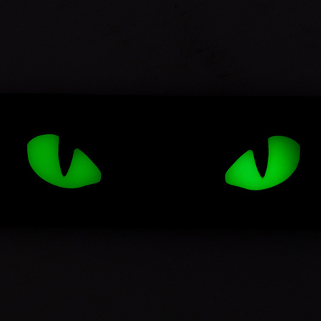 Naszywka Cat Eyes 3D PVC  - Olive