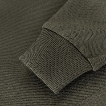 Bluza Hoodie Cotton Raglan Hard  - Army Olive