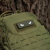 Naszywka Cat Eyes 3D PVC  - Olive