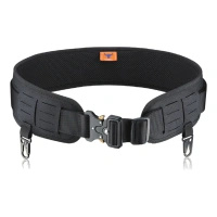 TacBull Taktyczny pas bojowy z wyściółką | Czarny