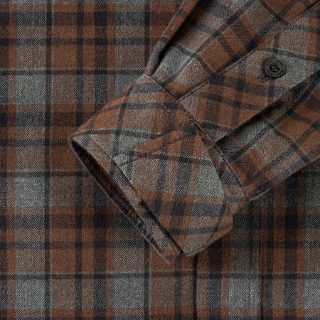 Koszula Lumberjack Merino Cold Weather  - Grey/Brown