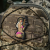 Naszywka Tactical girl #4 PVC  - Pink
