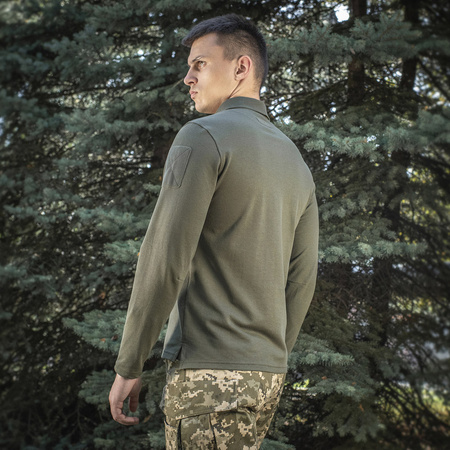 M-Tac Koszula Taktyczna Polo z długim rękawem 65/35  - Army Olive