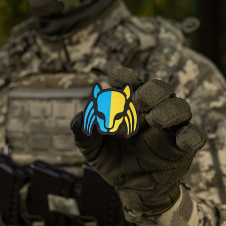M-Tac Naszywka Cat Predator  - Black/Yellow/Blue