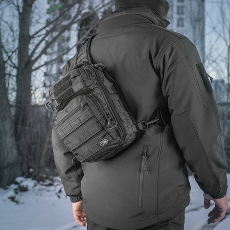 M-Tac Torba Urban Line City Hunter Hexagon Bag  - Black