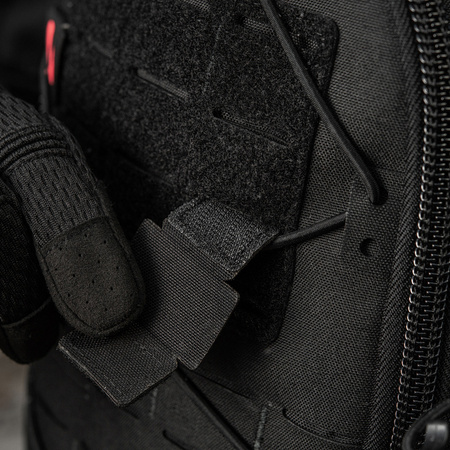 Naszywka Tiger Eyes Laser Cut (para)  - Black/Red