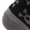 Lekkie Skarpetki mk.3 Pirate Skull  - Black