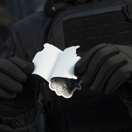 Odin naklejka odblaskowa  - Black