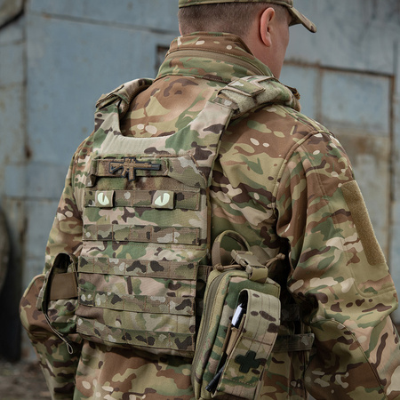 Naszywka Tiger Eyes Laser Cut (para)  - Multicam