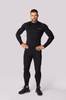 Legginsy termoaktywne ALPHA, męskie - Black