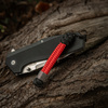 Smycz Fish&Cylindre  - Black/Red