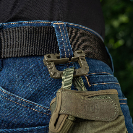 Karabińczyk Plastikowy  - OD Green