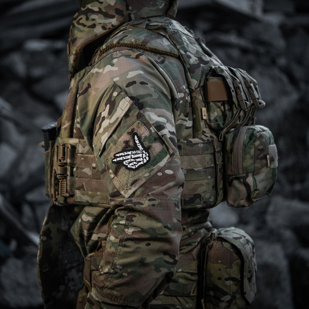 Naszywka Skeleton shooter (Haft)  - Black