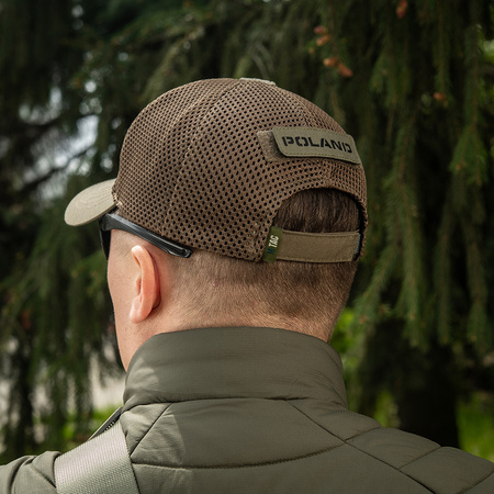 Naszywka Poland 25x80 Laser Cut  - Ranger Green/Black