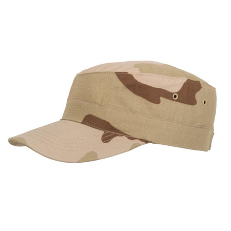 Helikon - Czapka patrolowa Combat Cap - PolyCotton Ripstop - Desert 3C - CZ-COM-CR-05