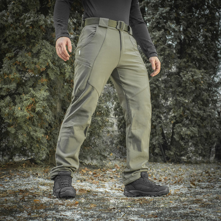 Spodnie Soft Shell Winter  - Olive