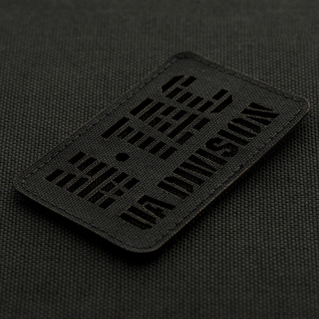 Naszywka UA Division Cięta Laser Cut  - Black