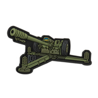 Naszywka Haubica D-30 PVC  - Olive